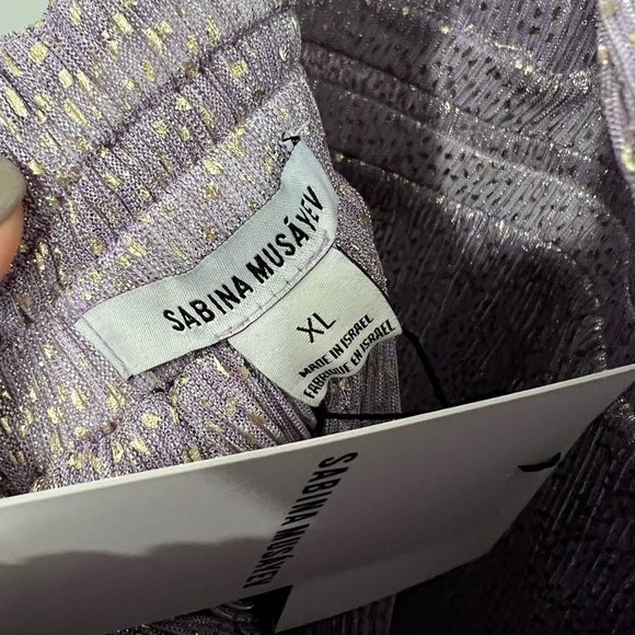 Sabina Musayev Chicago Dress in Lilac NWT XL - Picture 9 of 14